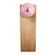 2 Pieces Pink Round Ceramic Wooden Door Stopper